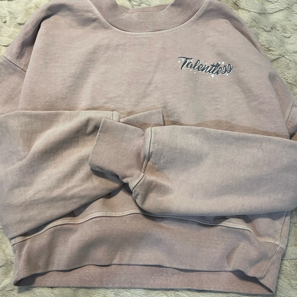 Talentless: Cozy Beige Sweatshirt